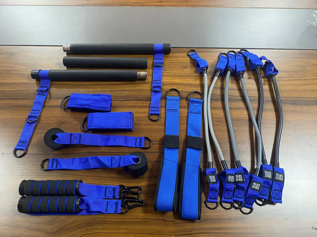 Bandes de résistance élastiques – set fitness