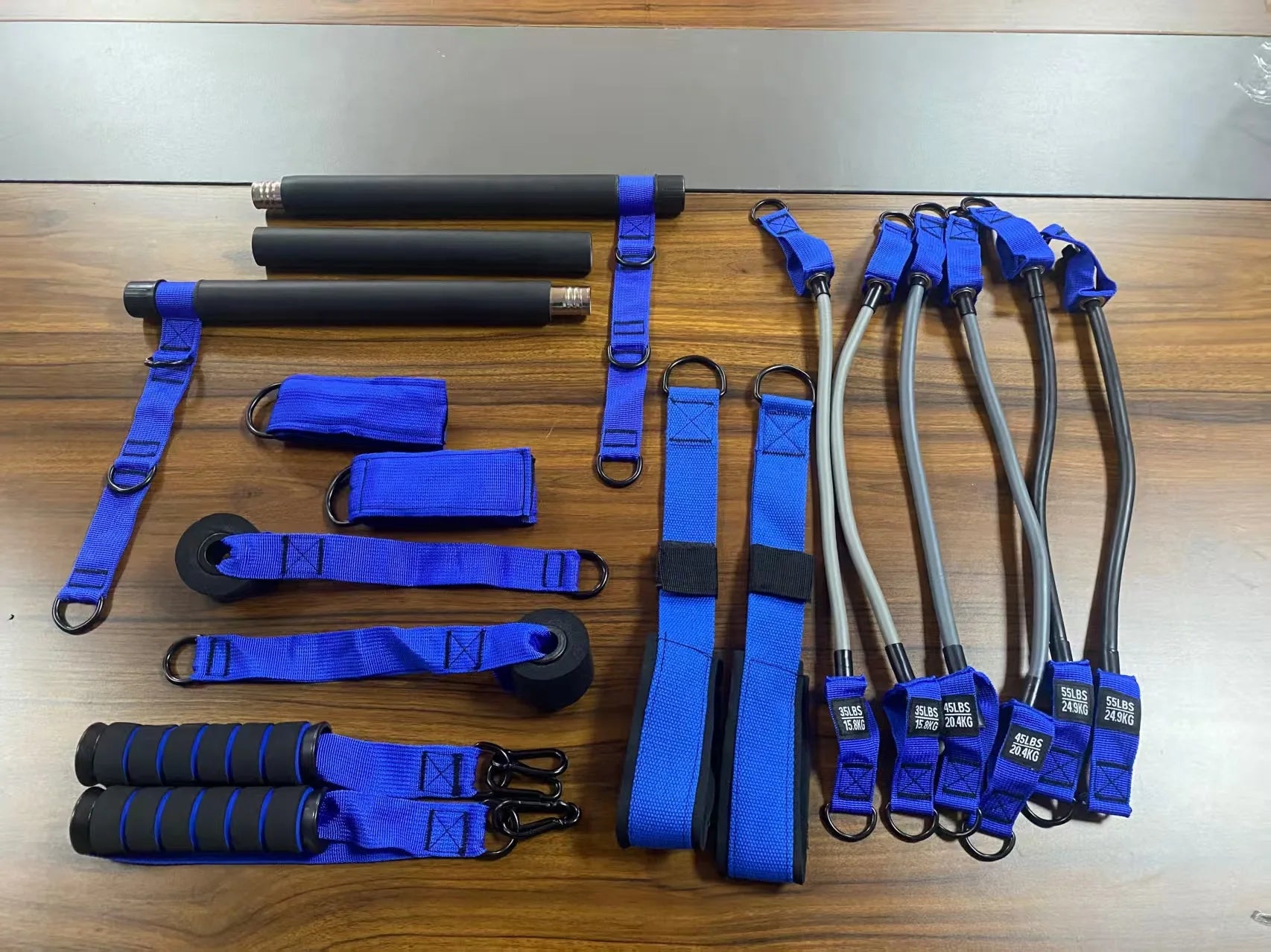 Bandes de résistance élastiques – set fitness