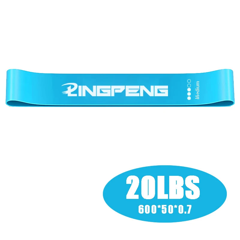 Bandes de résistance élastiques – set fitness – lot de 5