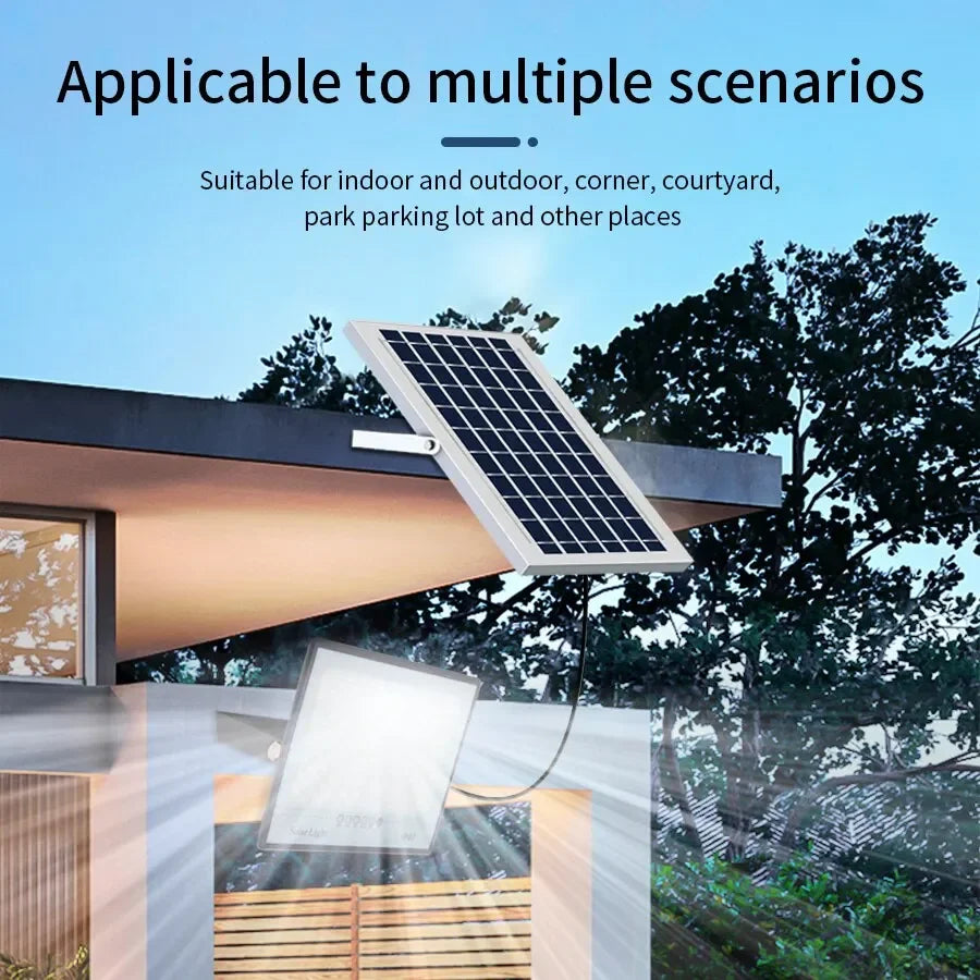 Éclairage solaire de jardin – étanche & sans fil