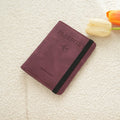 Pochette passeport anti-RFID – tour de cou