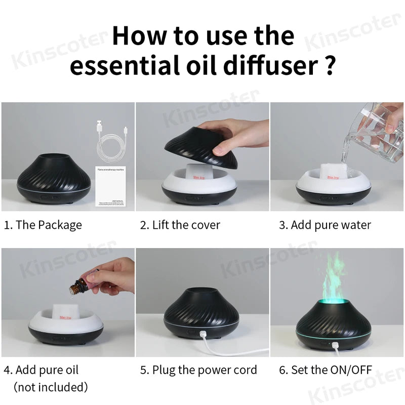 Diffuseur d'huiles essentielles – humidificateur