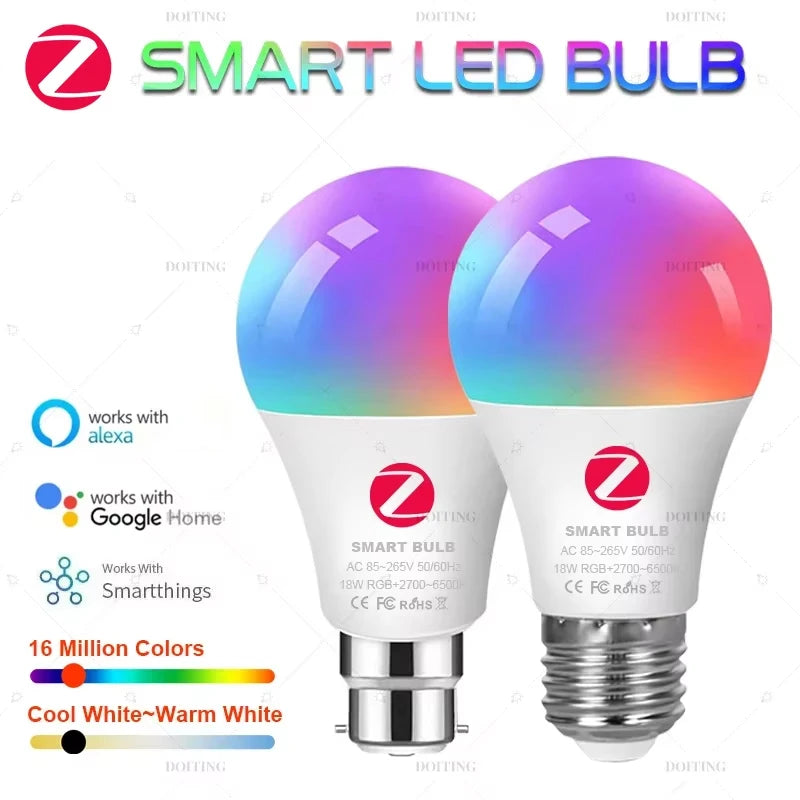 Ampoule connectée WiFi – RGB