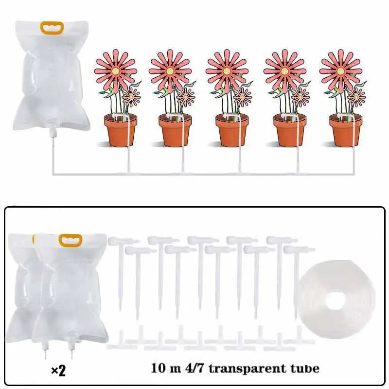 Kit d'arrosage goutte-à-goutte automatique