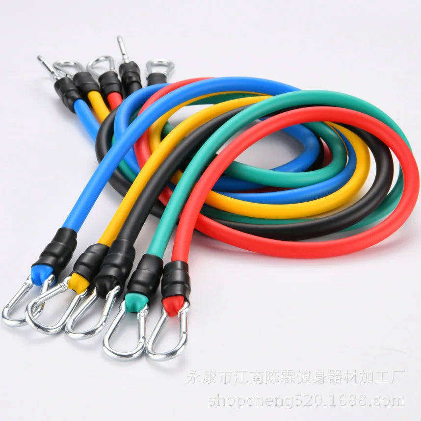 Bandes de résistance élastiques – set fitness – lot de 14