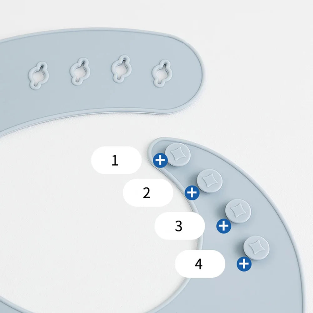 Set repas bébé en silicone – à ventouse
