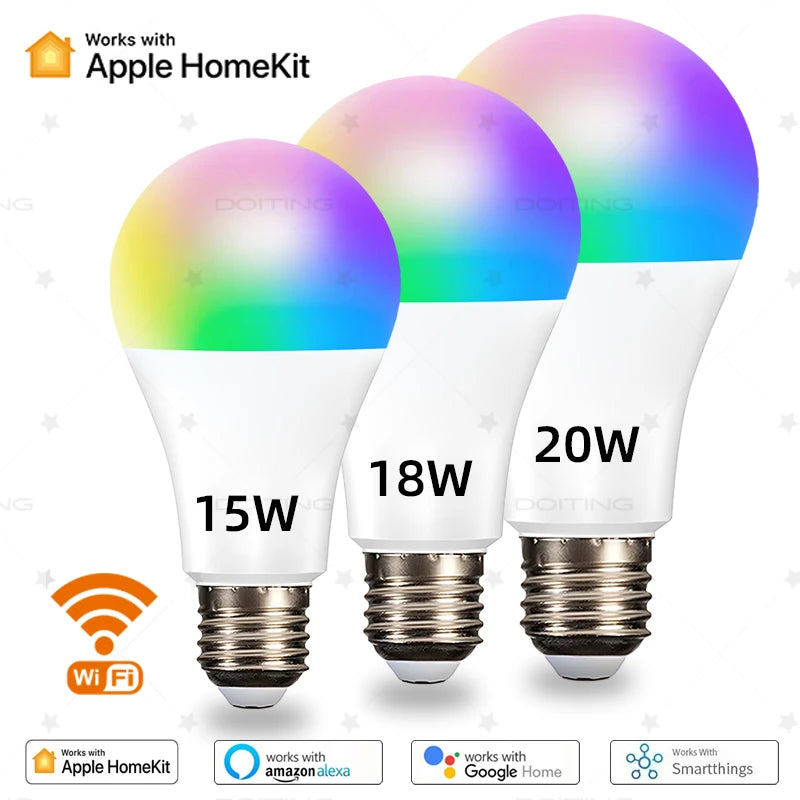 Ampoule connectée WiFi – RGB