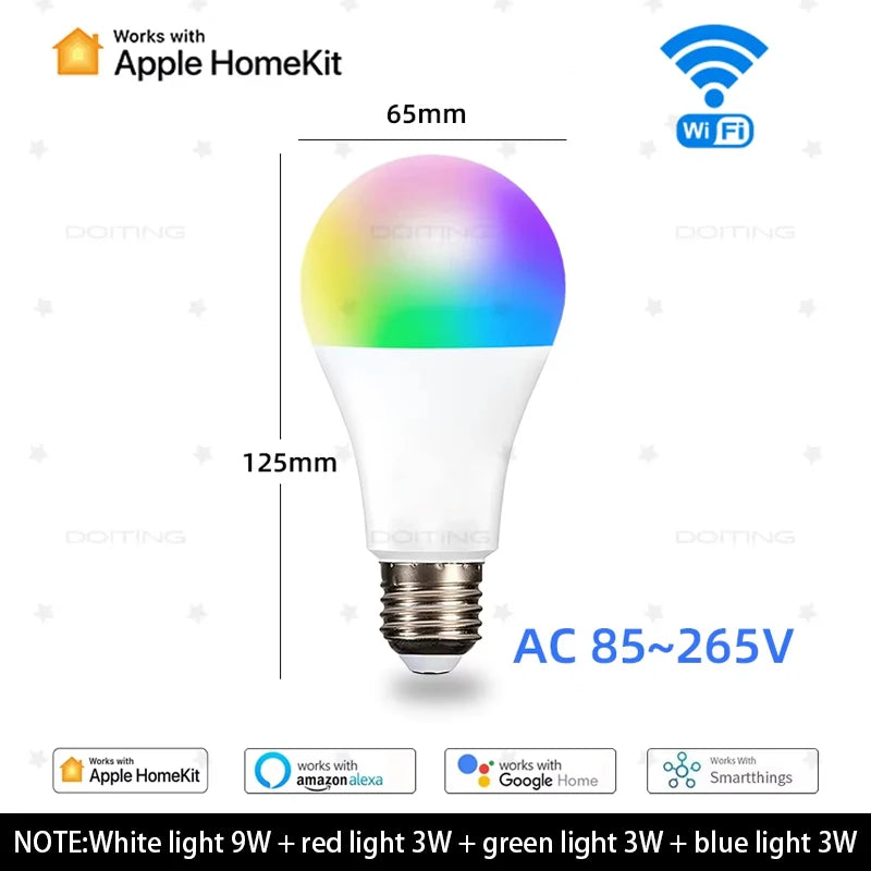 Ampoule connectée WiFi – RGB