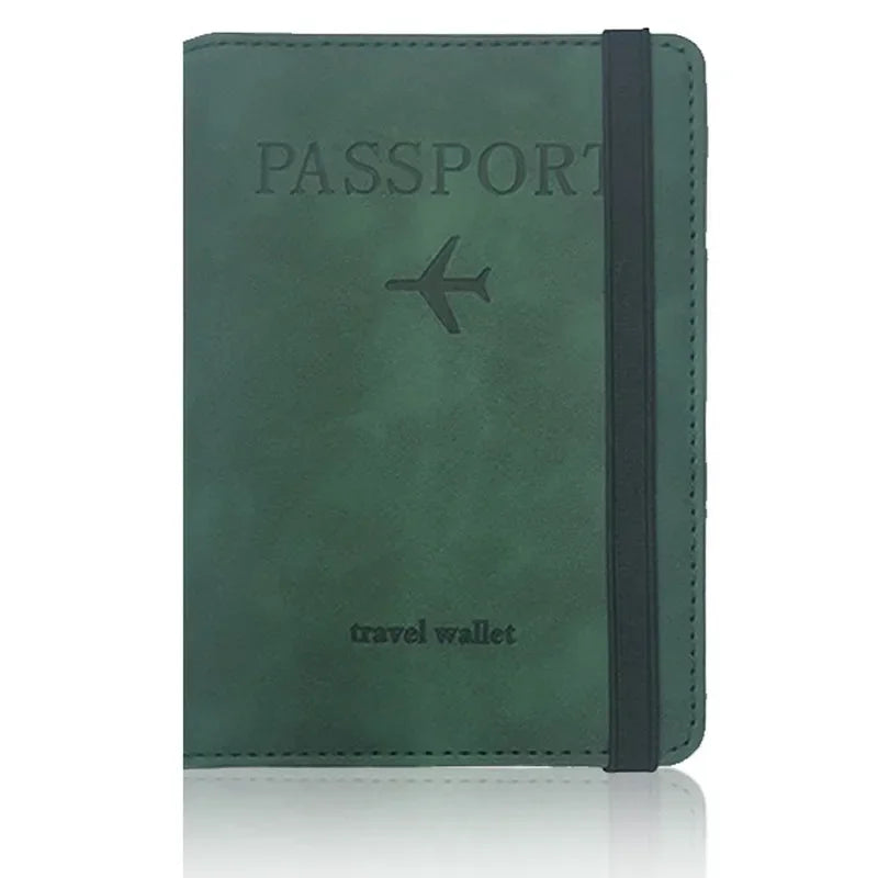 Pochette passeport anti-RFID – tour de cou