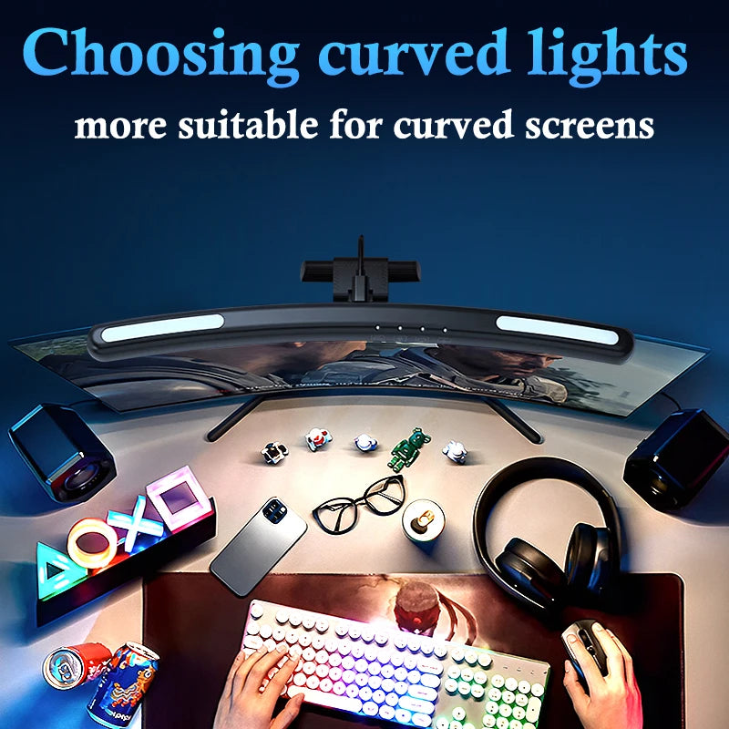 Barre lumineuse d'écran LED – sans reflet