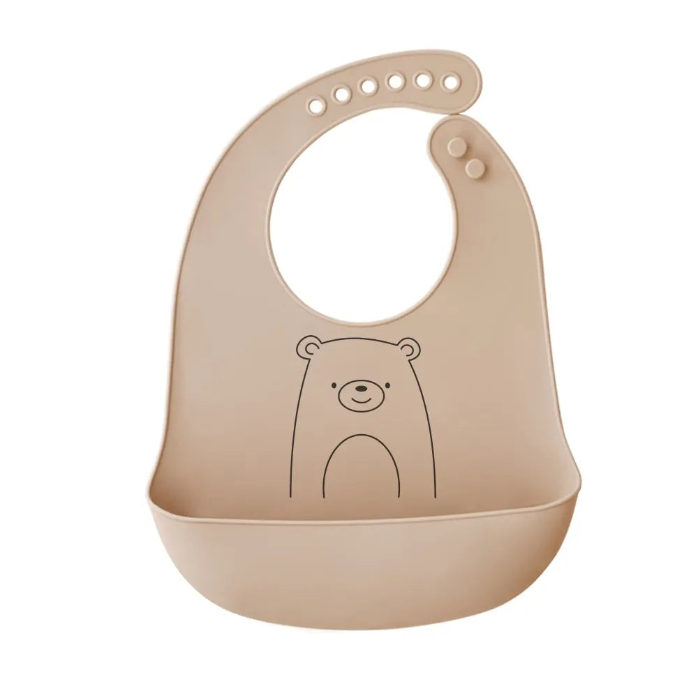 Set repas bébé en silicone – à ventouse