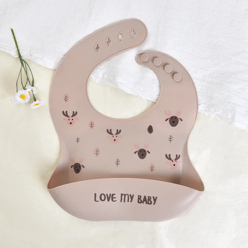 Set repas bébé en silicone – à ventouse
