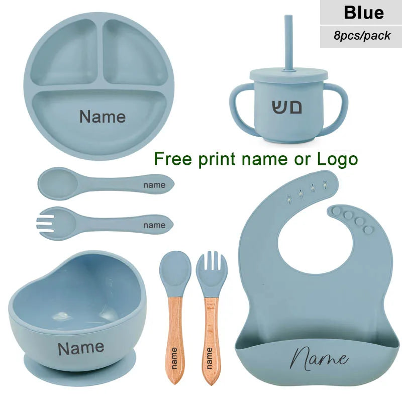 Veilleuse bébé en silicone – lumière douce tactile – lot de 8