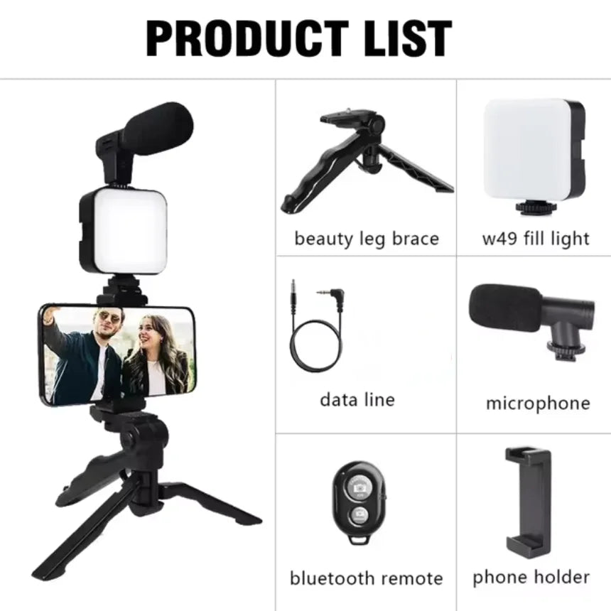Kit d'éclairage studio LED – photo & vidéo