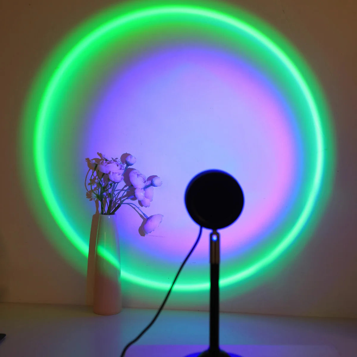 Lampe coucher de soleil – veilleuse d'ambiance USB – RGB