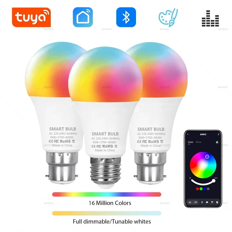 Ampoule connectée WiFi – RGB