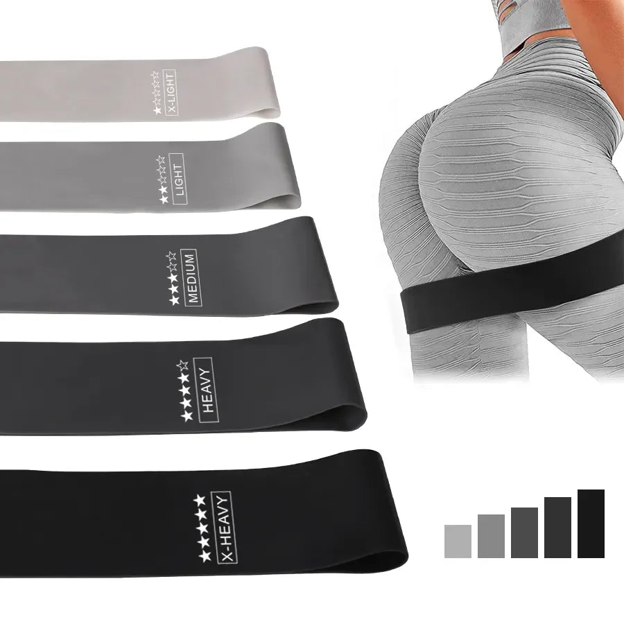 Bandes de résistance élastiques – set fitness