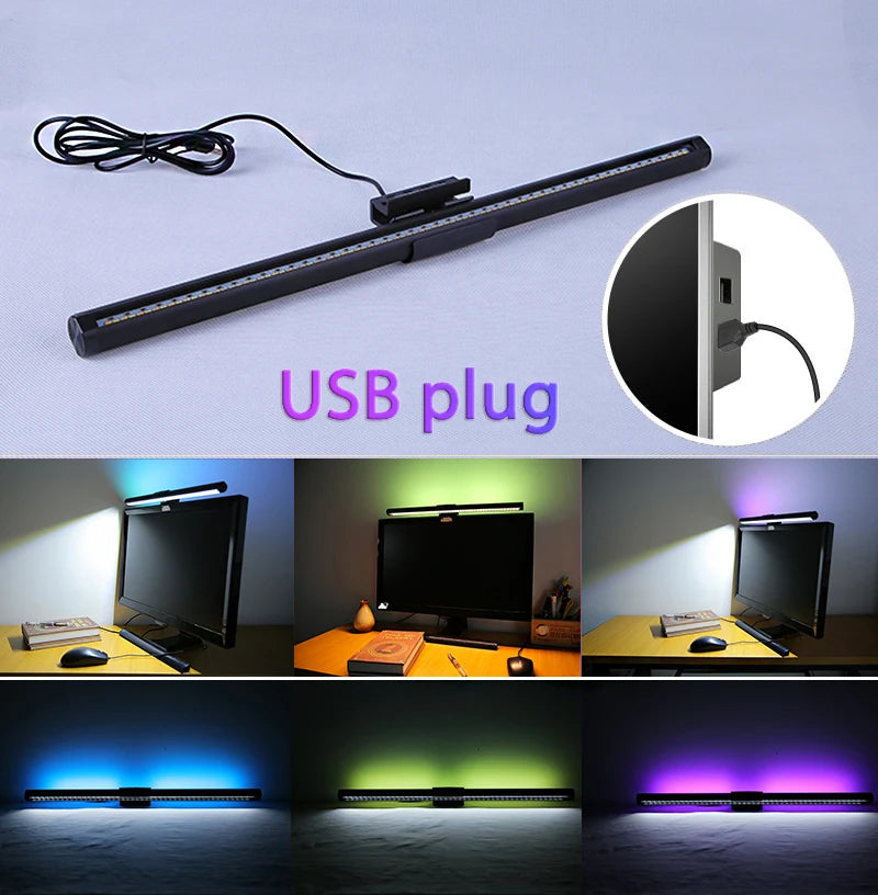 Barre lumineuse d'écran LED – sans reflet – RGB