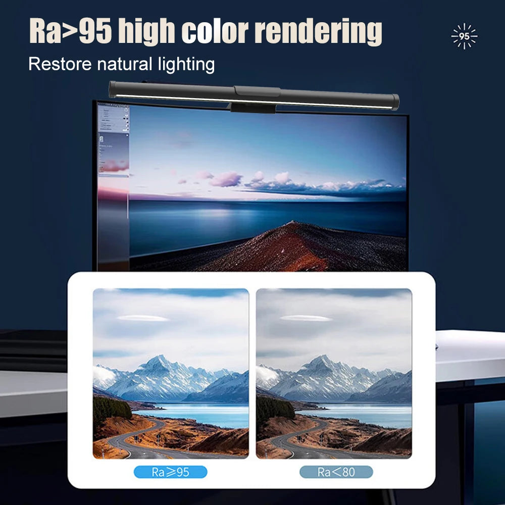 Barre lumineuse d'écran LED – sans reflet – RGB
