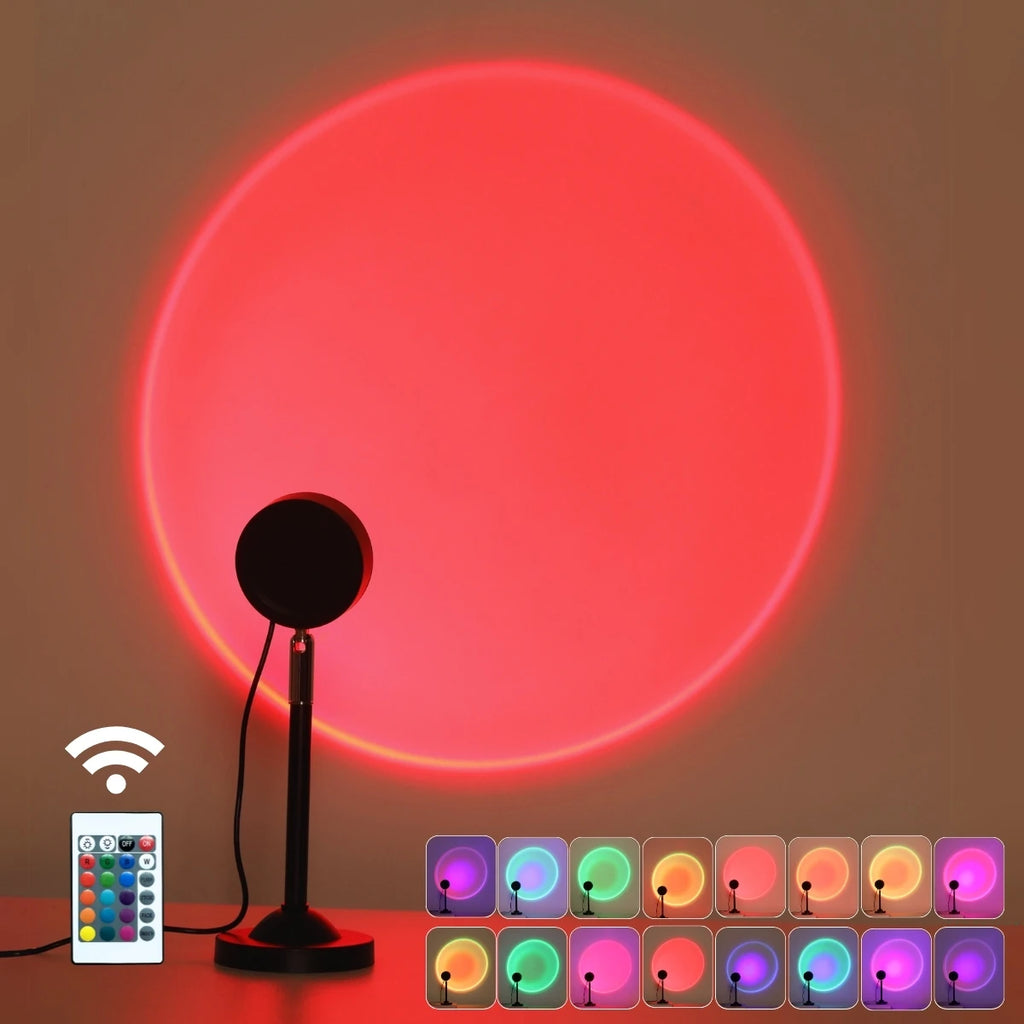 Lampe coucher de soleil – veilleuse d'ambiance USB – RGB