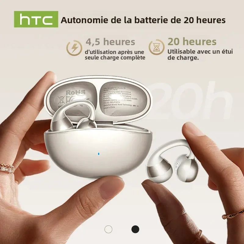 Écouteurs Bluetooth open-ear – oreille libre