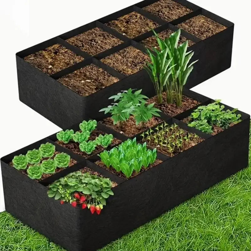 Sacs de culture en feutre – potager