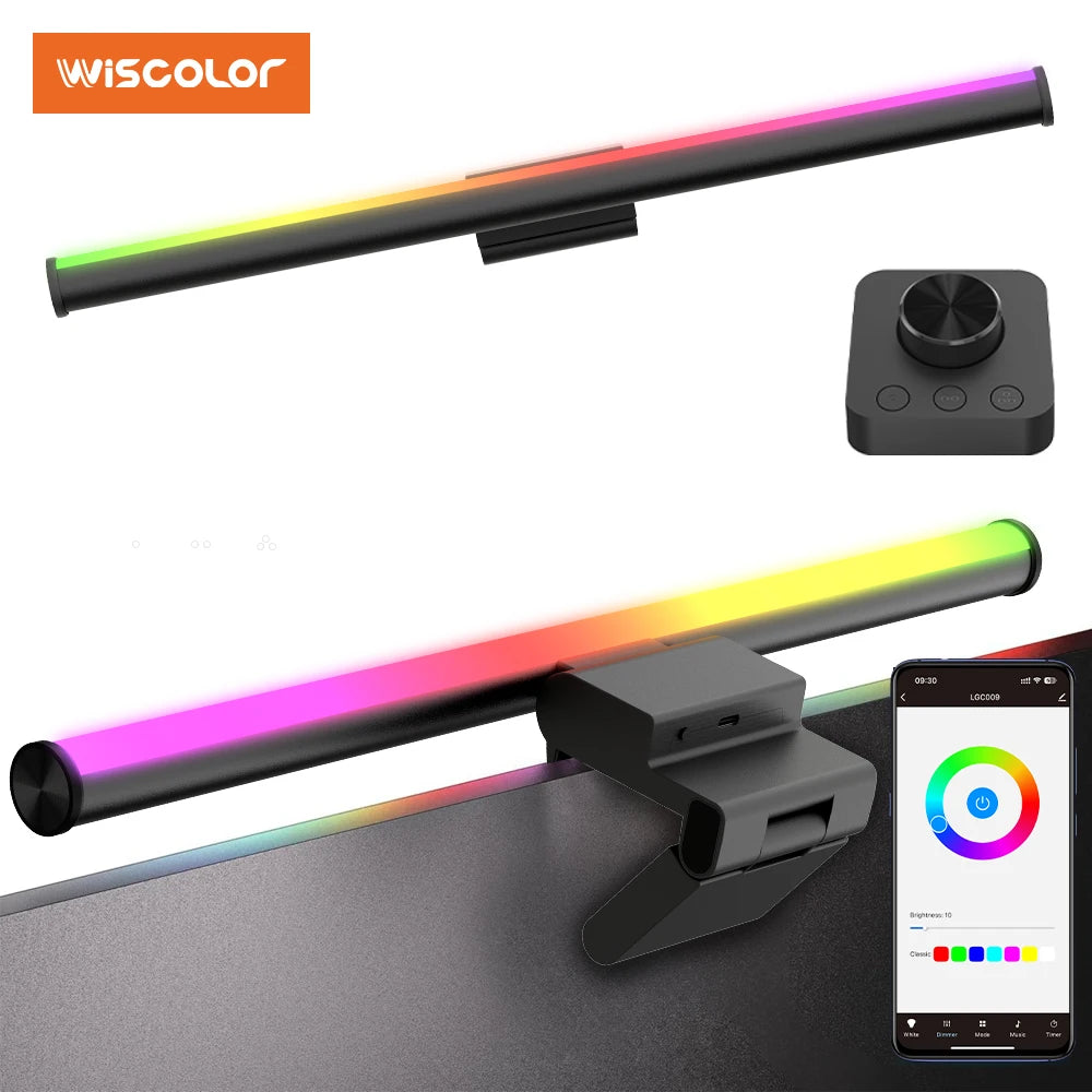 Barre lumineuse d'écran LED – sans reflet – télécommande