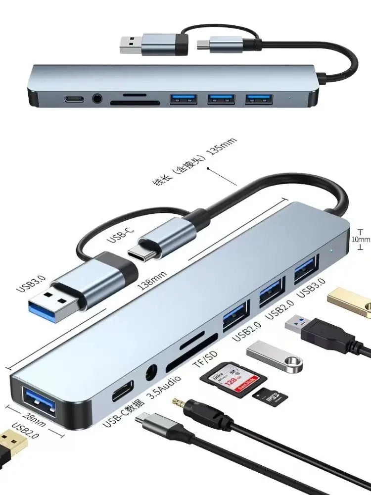 Hub USB-C multiport – station compacte