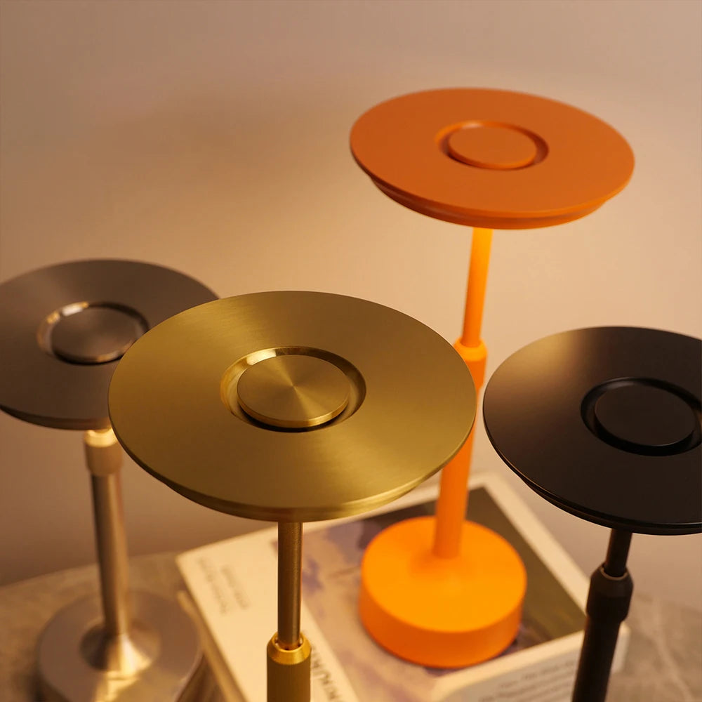 Lampe de table LED sans fil rechargeable – lampe d'ambiance tactile