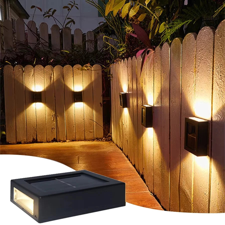 Éclairage solaire de jardin – étanche & sans fil