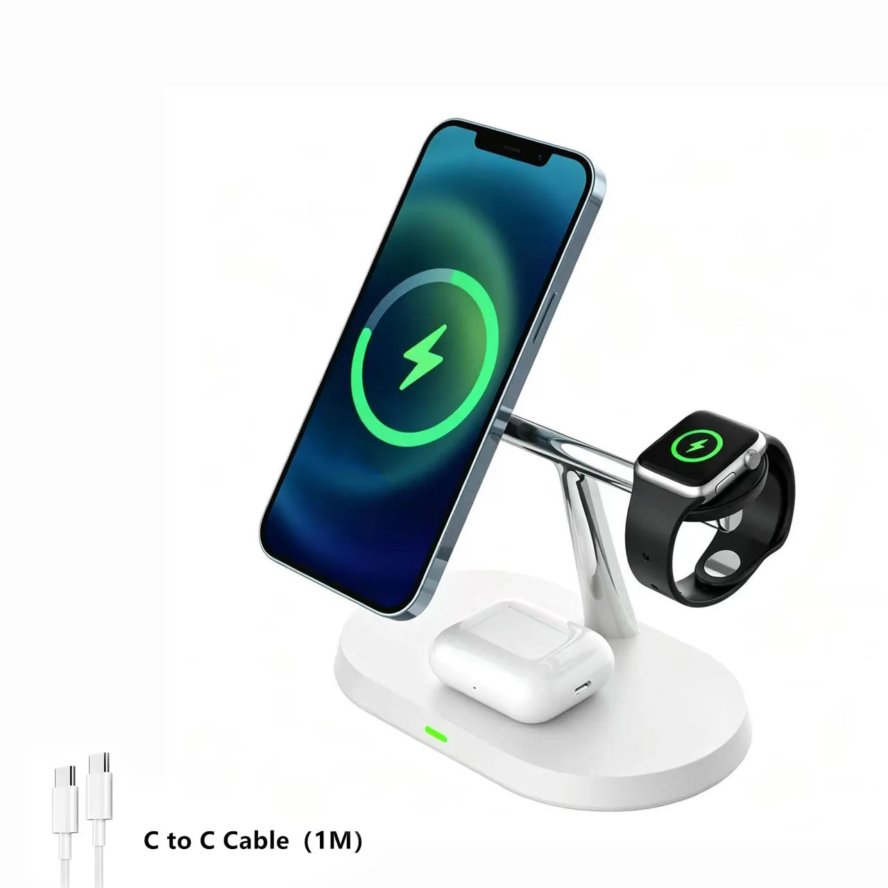 Station de charge sans fil 3-en-1