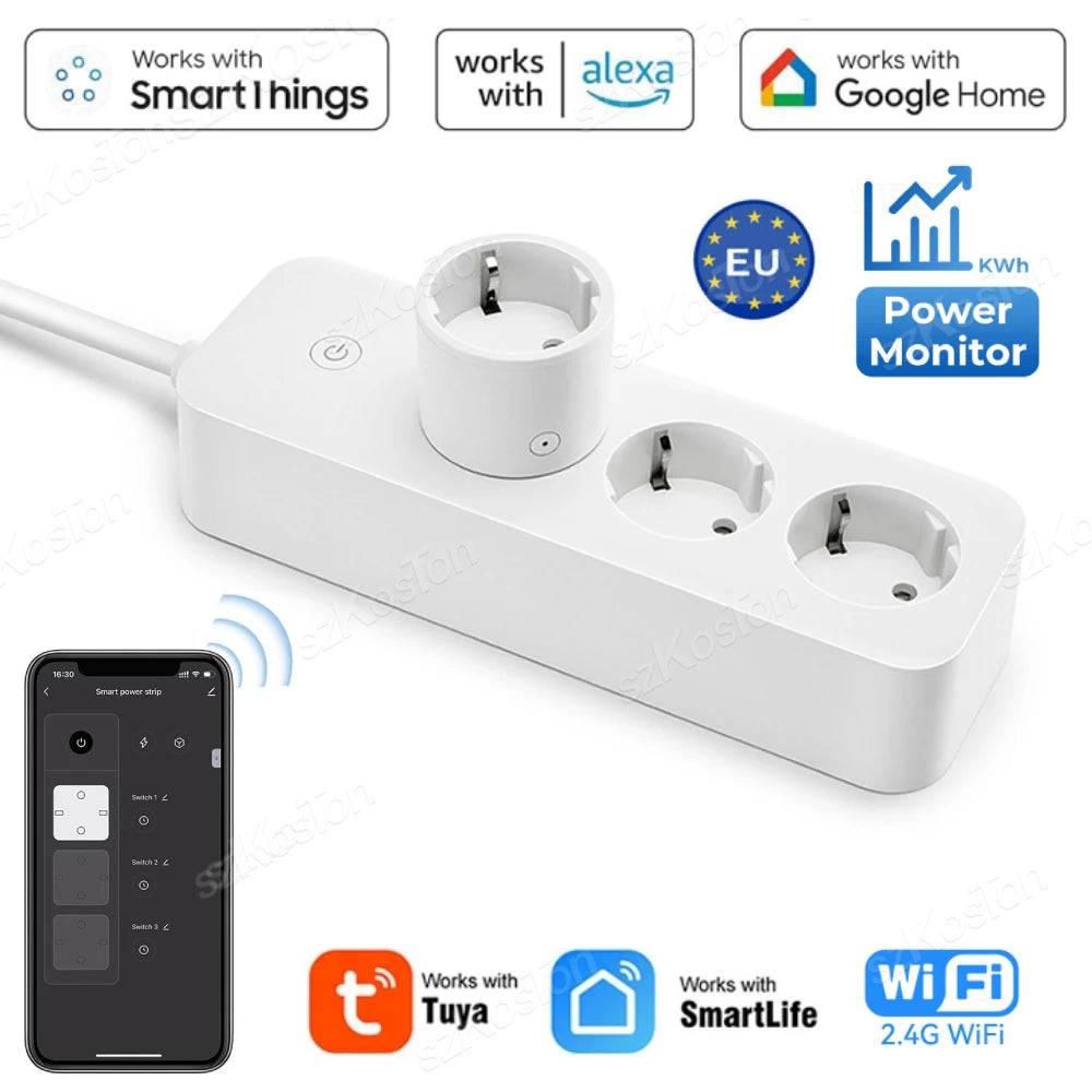 Prise connectée WiFi – suivi de consommation