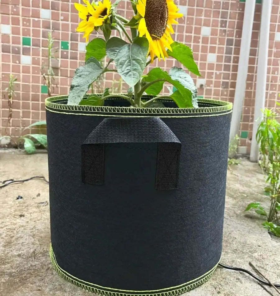 Sacs de culture en feutre – potager