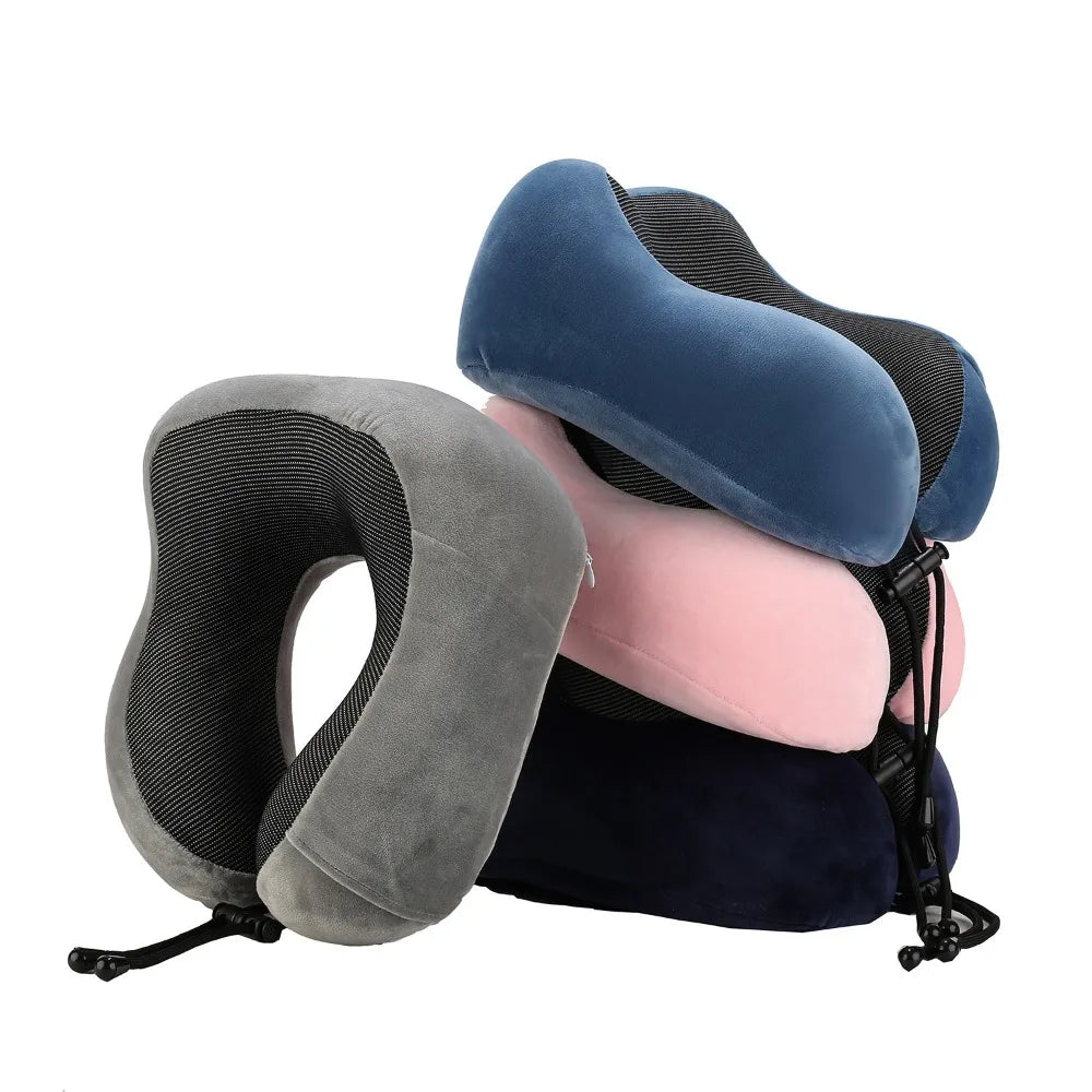 Coussin de cou de voyage à mémoire de forme