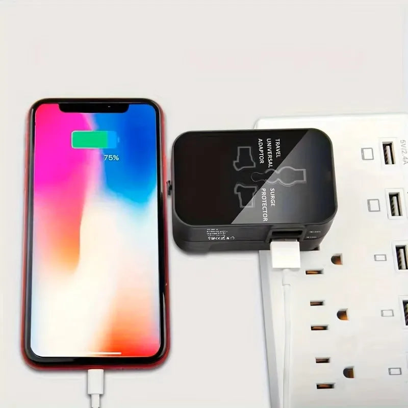 Adaptateur de prise universel de voyage – USB-C