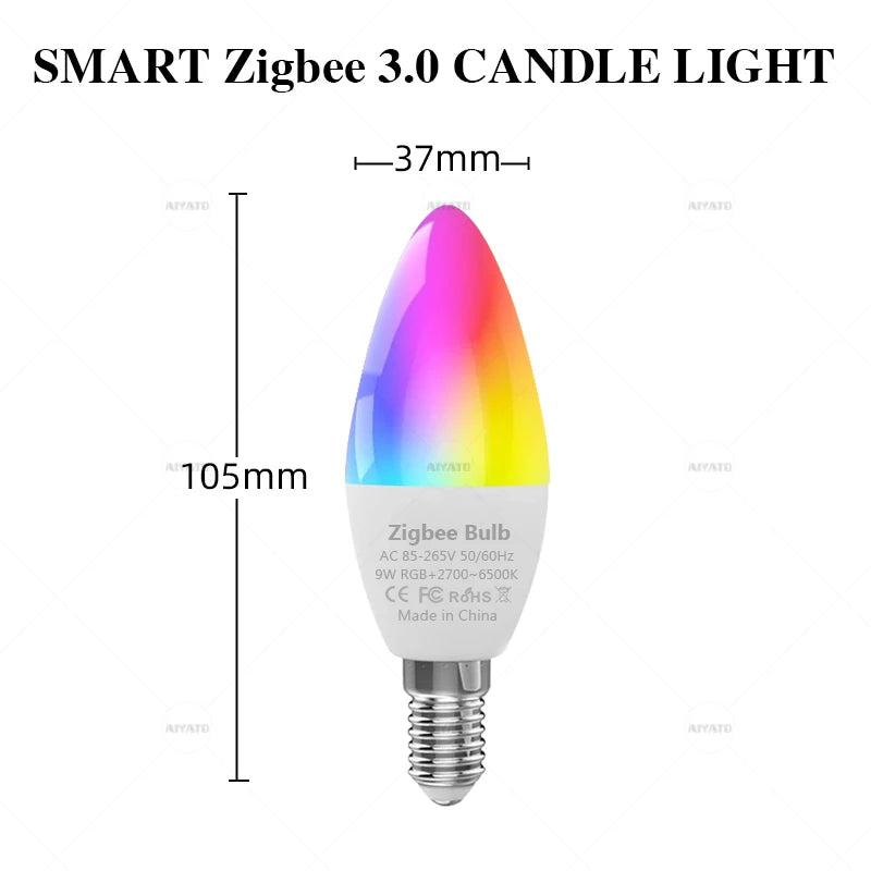 Ampoule connectée WiFi – RGB