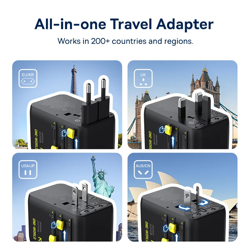Station de charge sans fil 3-en-1 – USB-C