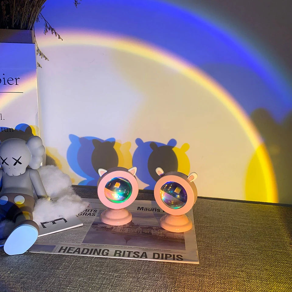 Lampe coucher de soleil – veilleuse d'ambiance USB
