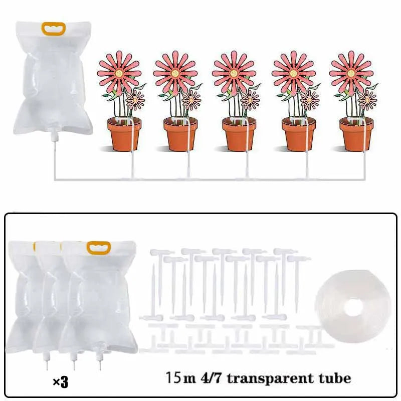Kit d'arrosage goutte-à-goutte automatique