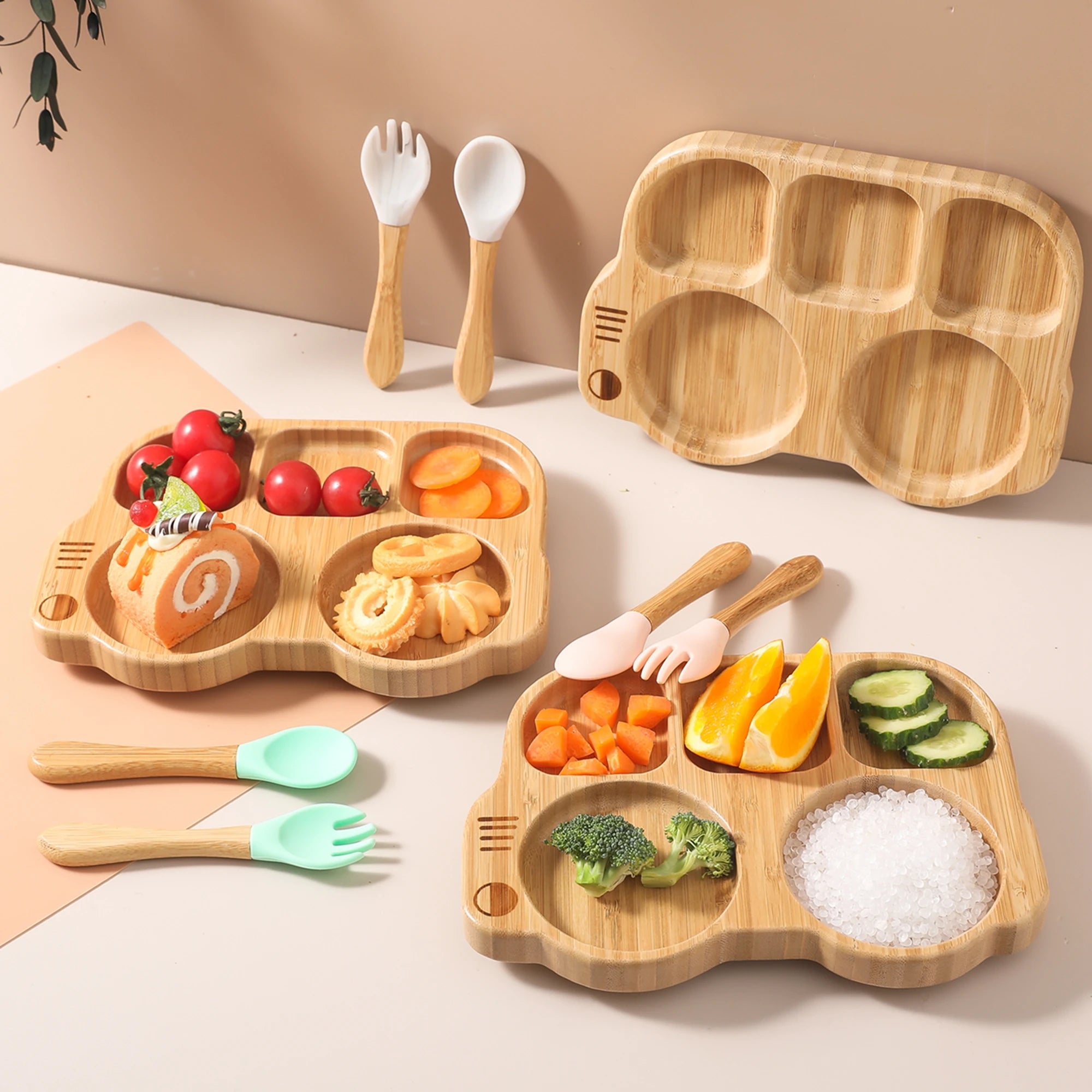 Veilleuse bébé en silicone – lumière douce tactile