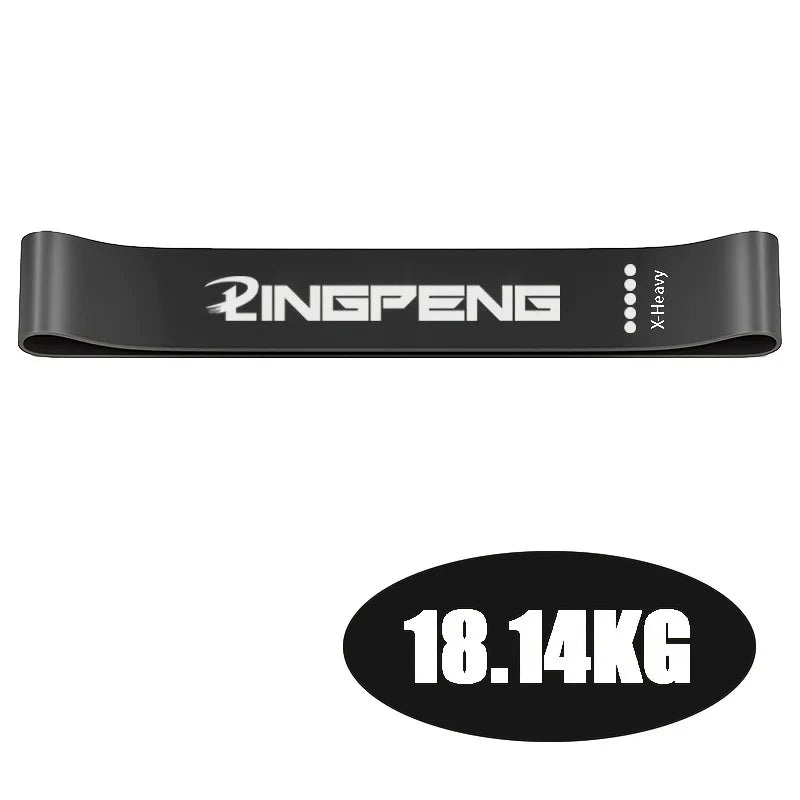 Bandes de résistance élastiques – set fitness – lot de 5