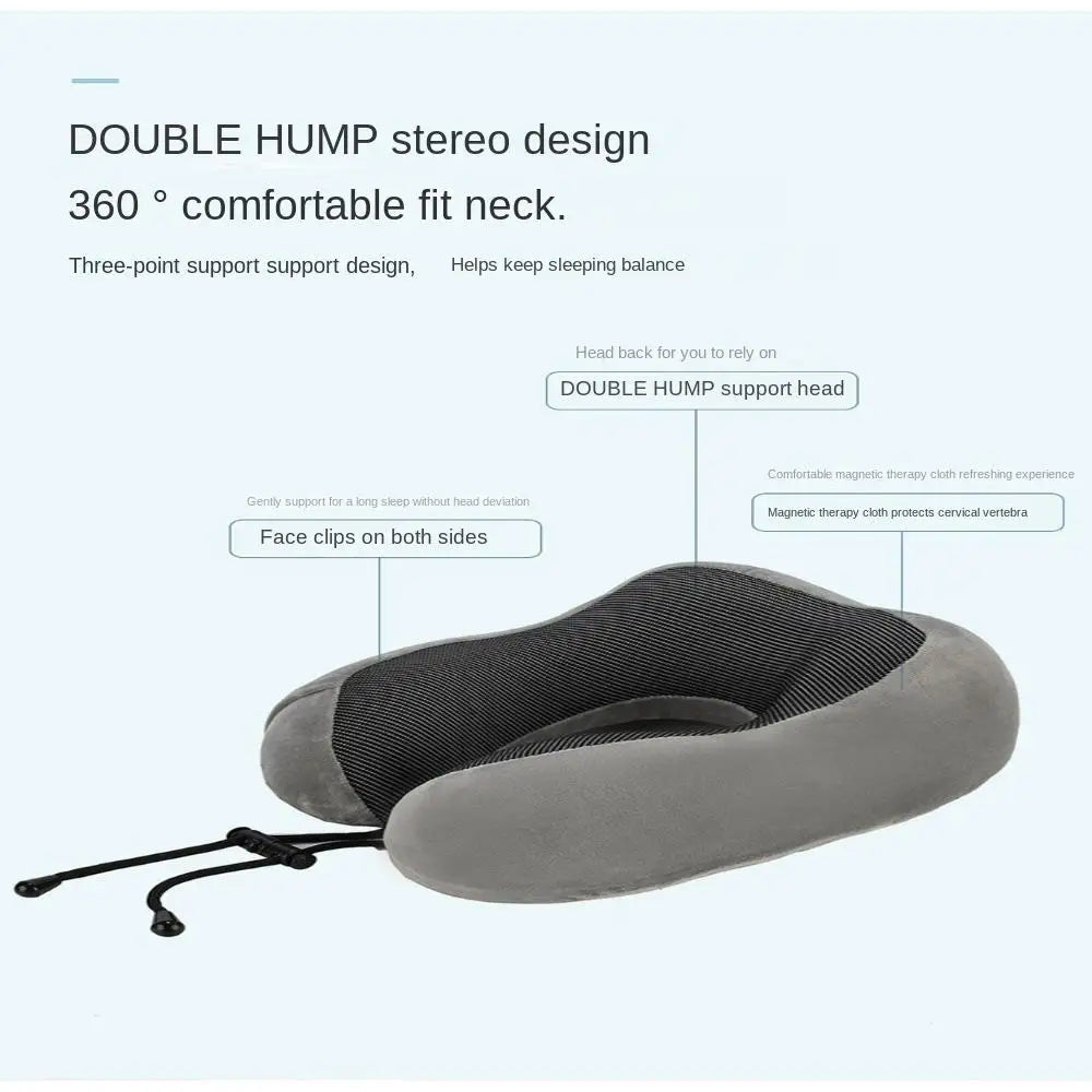 Coussin de cou de voyage à mémoire de forme