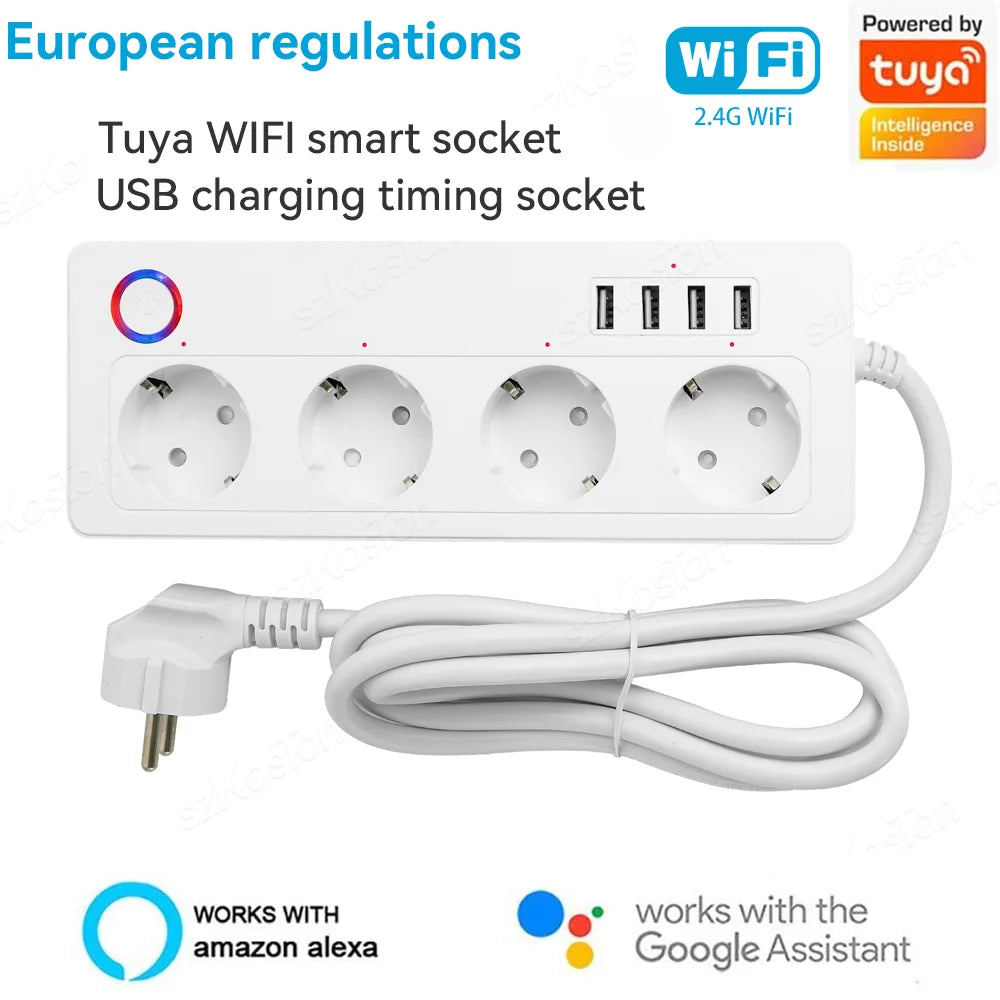 Prise connectée WiFi – suivi de consommation