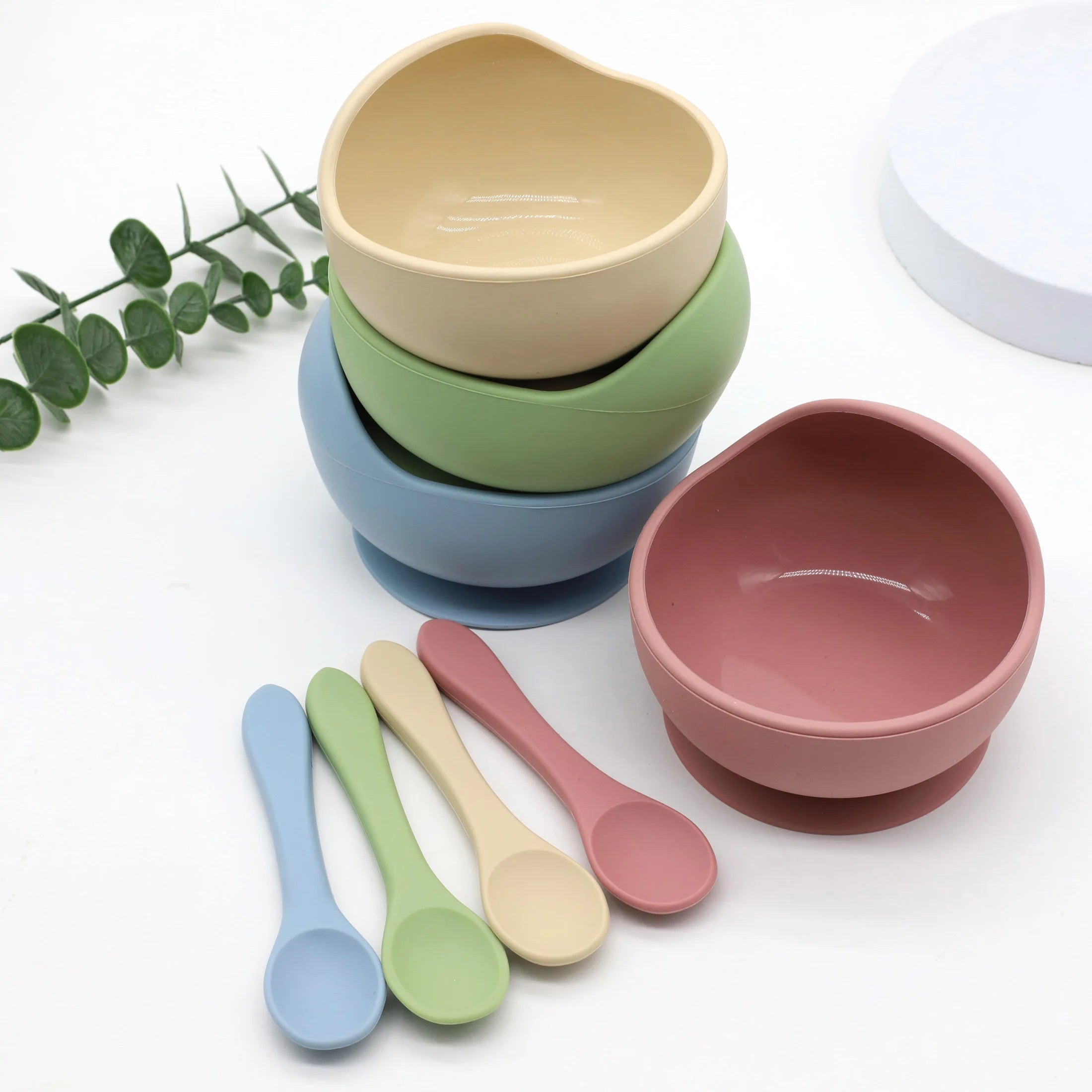 Veilleuse bébé en silicone – lumière douce tactile