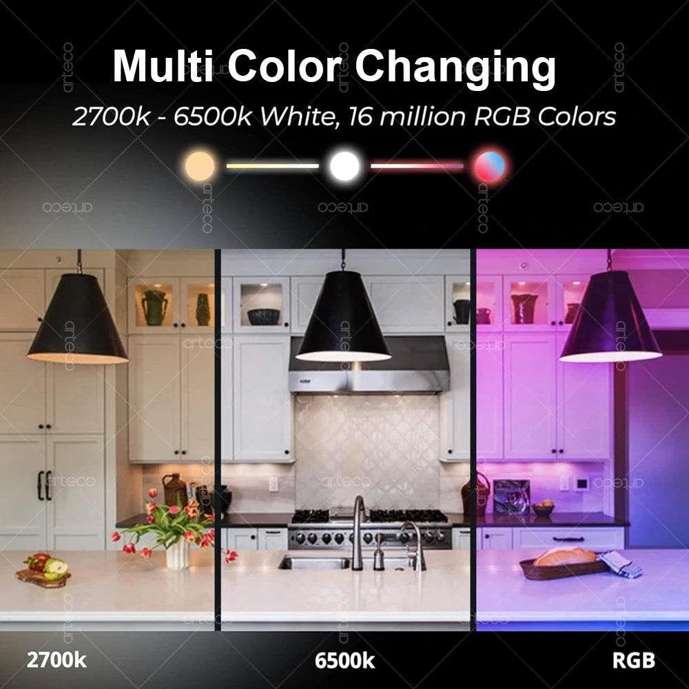 Ampoule connectée WiFi – RGB