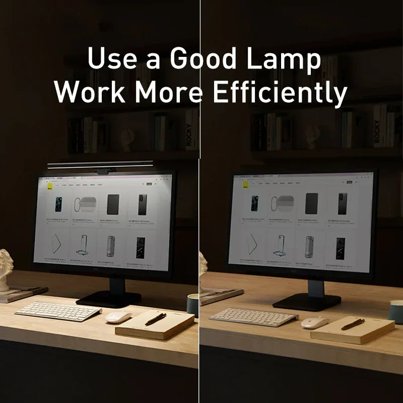 Barre lumineuse d'écran LED – sans reflet