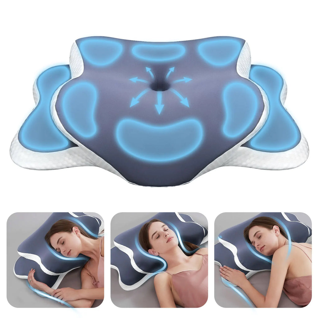 Oreiller ergonomique à mémoire de forme