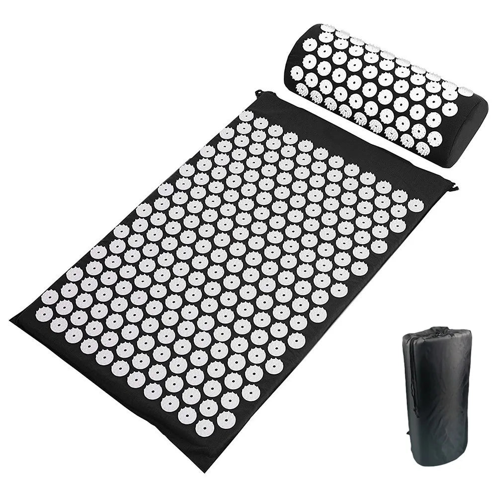 Tapis d'acupression + coussin – rituel détente