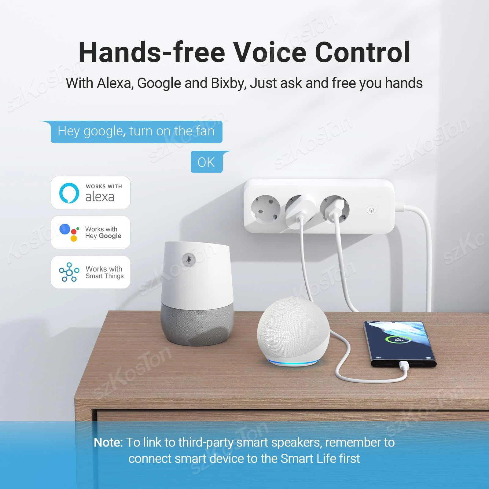 Prise connectée WiFi – suivi de consommation