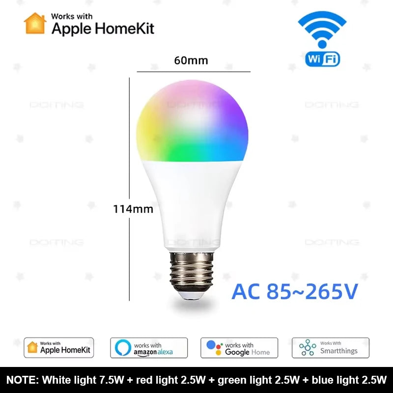 Ampoule connectée WiFi – RGB